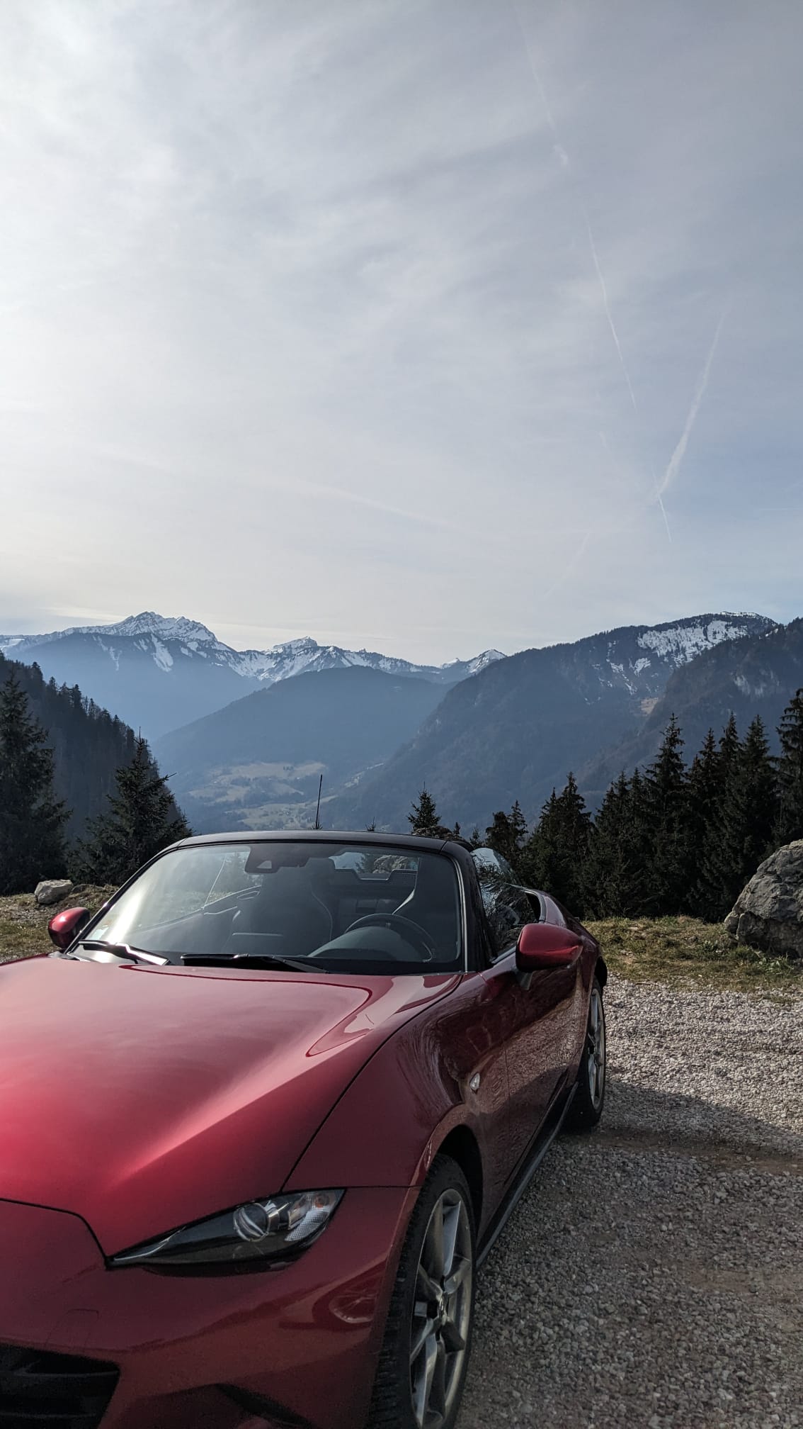 Journée découverte du Chablais en Mazda MX5